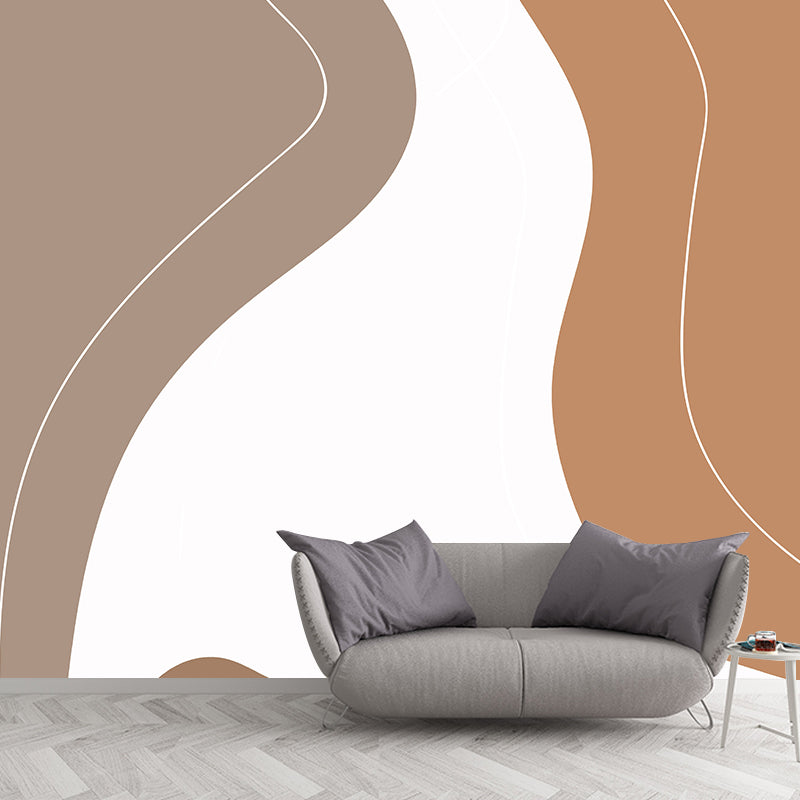 Illustration Mural Wallpaper Abstract Environment Friendly Sitting Room Wall Mural