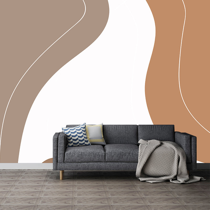 Illustration Mural Wallpaper Abstract Environment Friendly Sitting Room Wall Mural