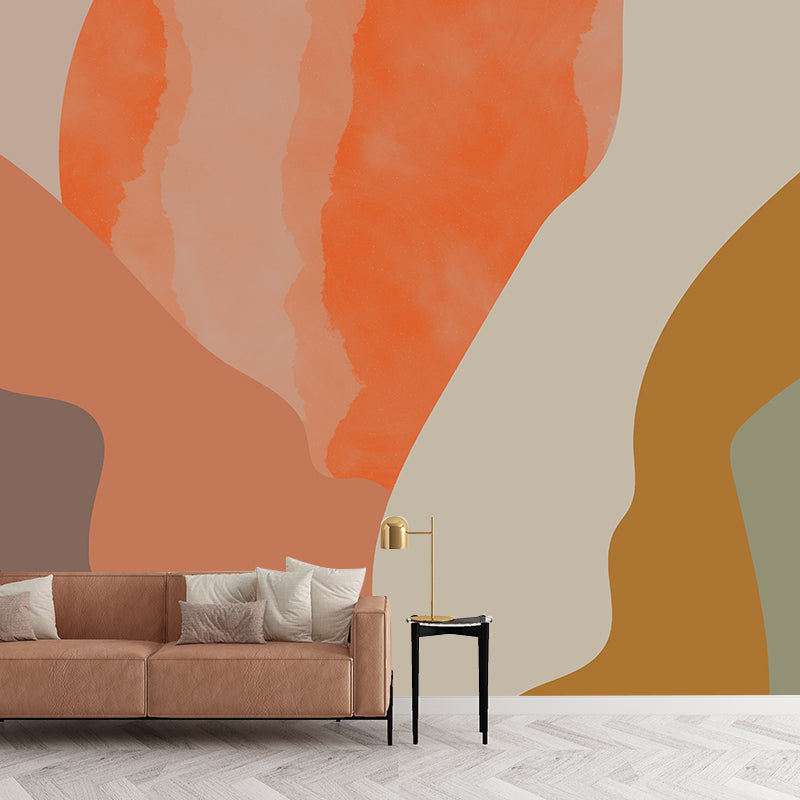 Illustration Mural Wallpaper Abstract Environment Friendly Sitting Room Wall Mural