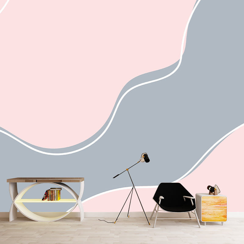 Illustration Mural Wallpaper Abstract Environment Friendly Sitting Room Wall Mural