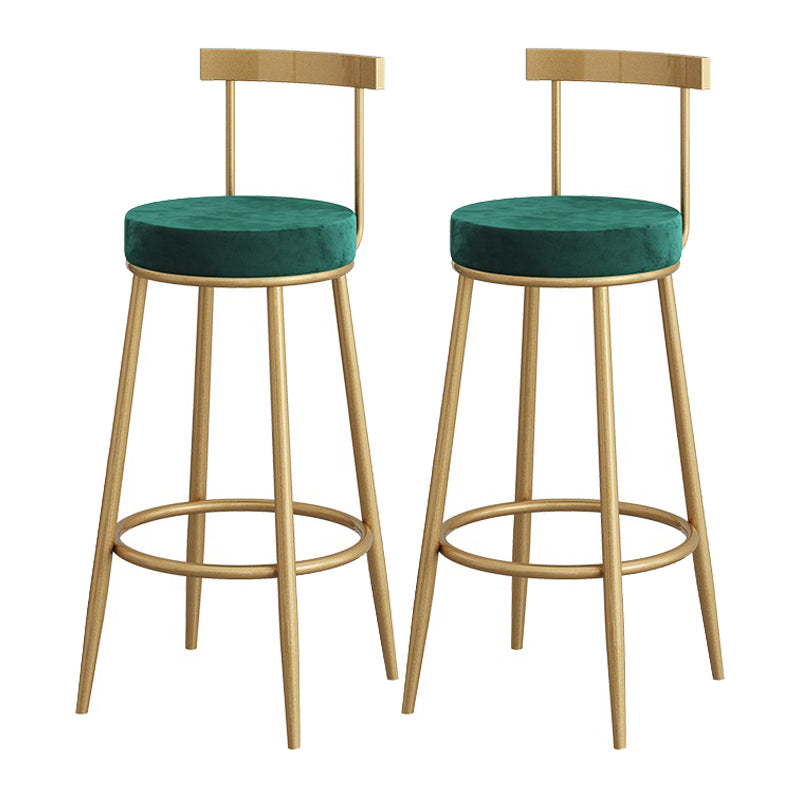 Glam Style Bar Set 1/2/3 Pieces Stone Bar table with Ladder Back Stools