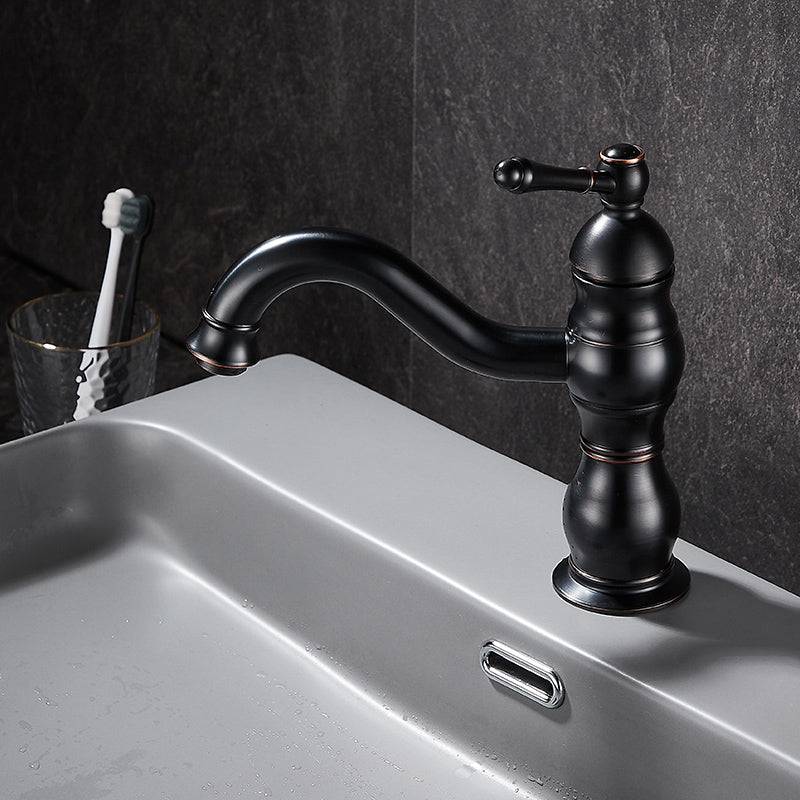 Traditional Wide Spread Bathroom Faucet Lever Handles Centerset Faucet