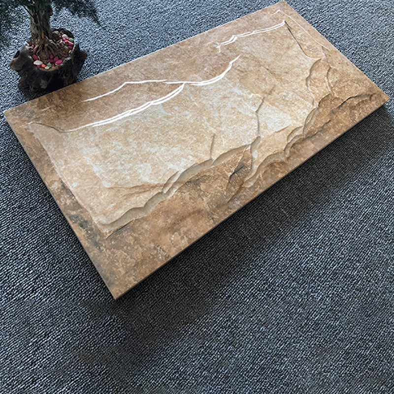 Modern Style Waterproof Wall Tile Stacked Stone Straight Edge Wall Tile