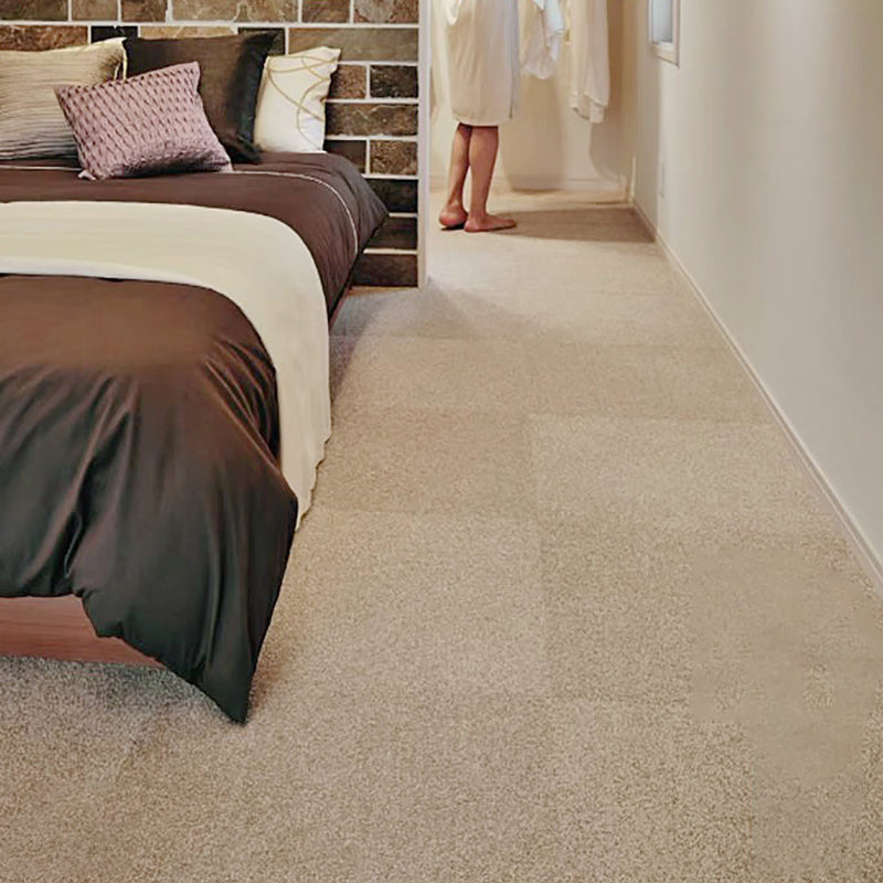 Home Indoor Carpet Tiles Indoor Solid Color Stain Resistant Carpet Tiles