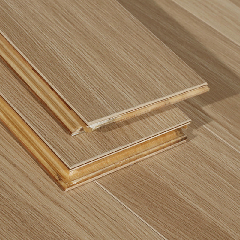Traditional Flooring Planks Solid Wood Click-Locking Parquet Wooden Floor