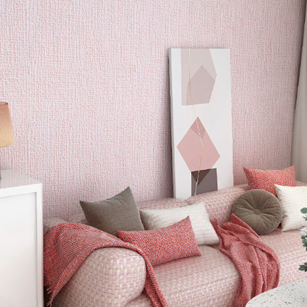 Contemporary Flax Wall Covering Paneling Textured Wall Interior Wear Resistant Plank