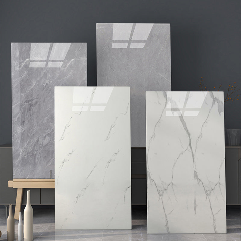 PVC Peel and Stick Backsplash Single Tile Waterproof Wallpaper