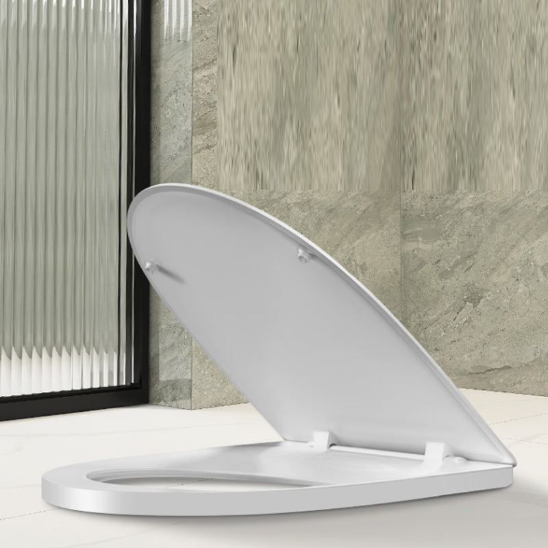 Contemporary Floor Mounted Toilet White Seat Included Urine Toilet for Bathroom