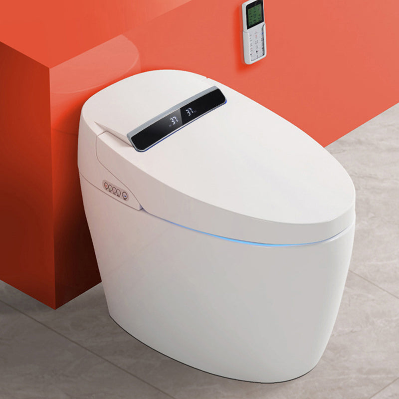 Contemporary Floor Mounted Flush Toilet Siphon Jet Ceramic Urine Toilet for Washroom