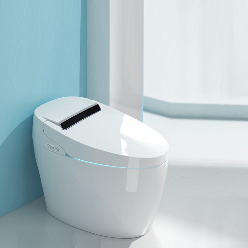 Contemporary Floor Mounted Flush Toilet Siphon Jet Ceramic Urine Toilet for Washroom