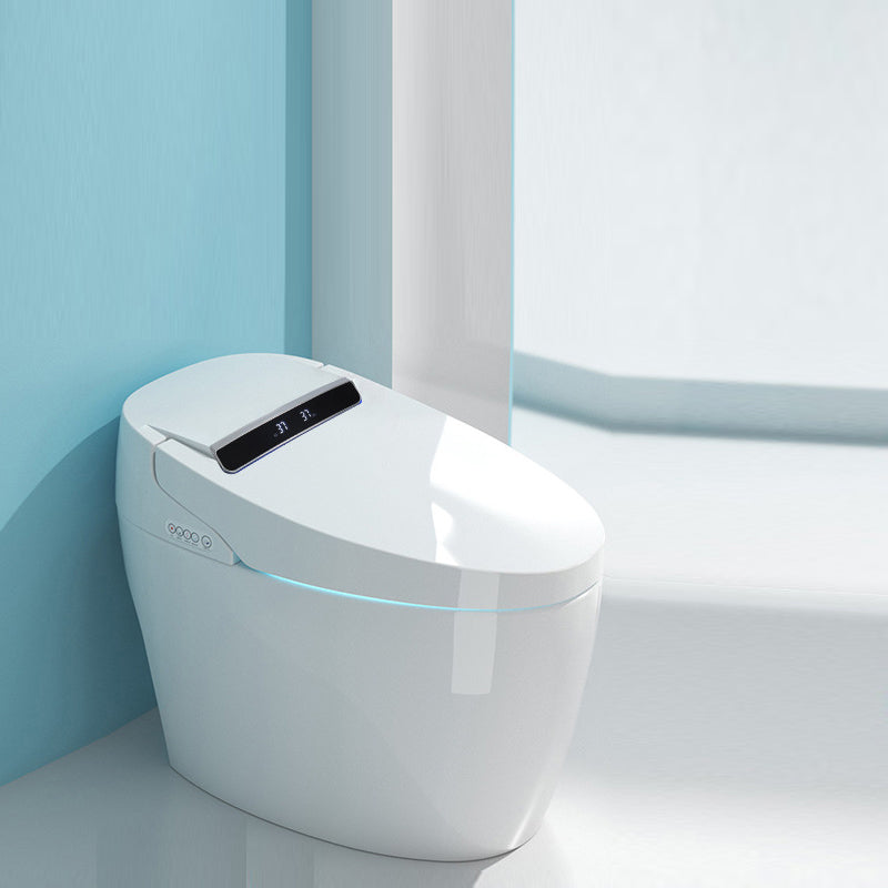 Contemporary Floor Mounted Flush Toilet Siphon Jet Ceramic Urine Toilet for Washroom