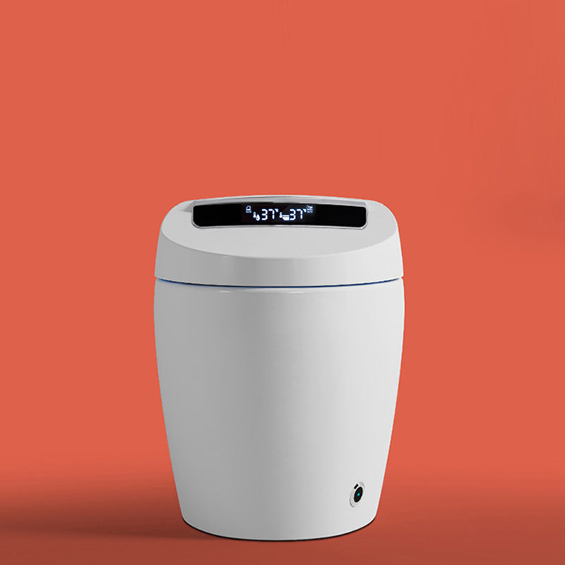 Contemporary Floor Mounted Flush Toilet Siphon Jet Ceramic Urine Toilet for Washroom