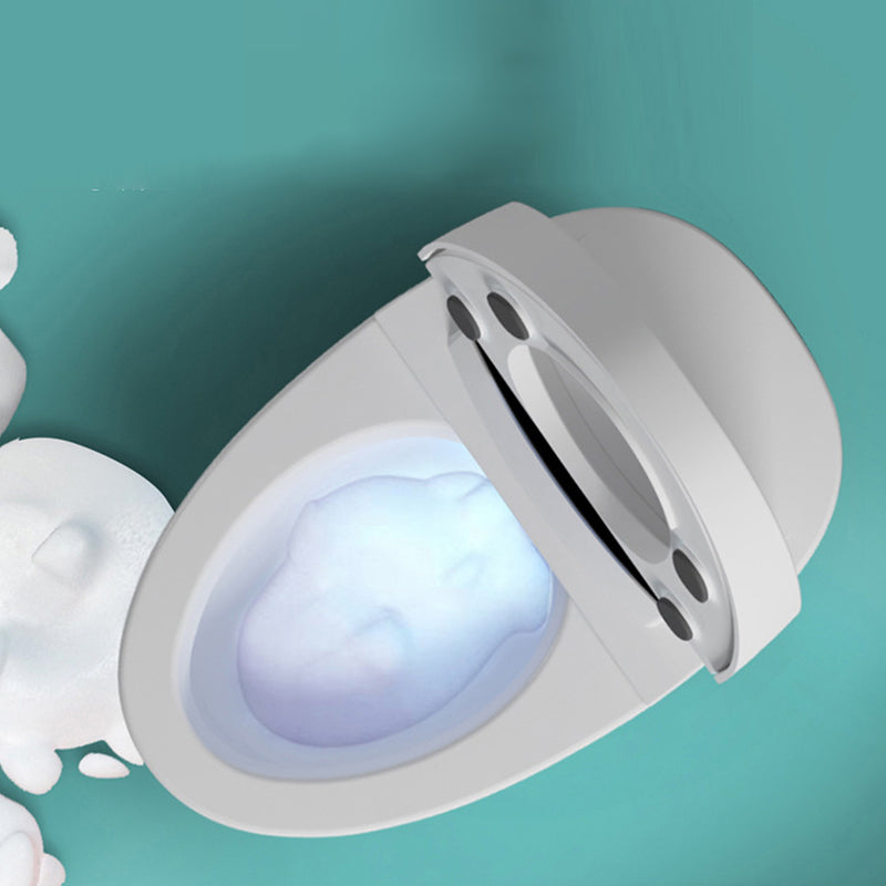 Contemporary Floor Mounted Flush Toilet Siphon Jet Ceramic Urine Toilet for Washroom