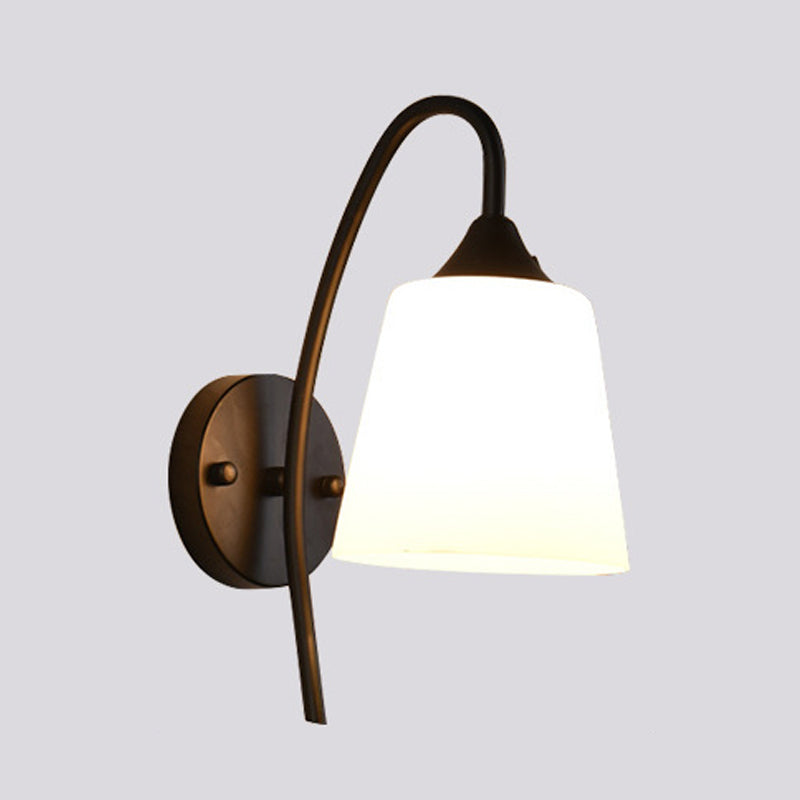 Contemporary Wall Lamp Glass Wall Vanity Lights for Washroom