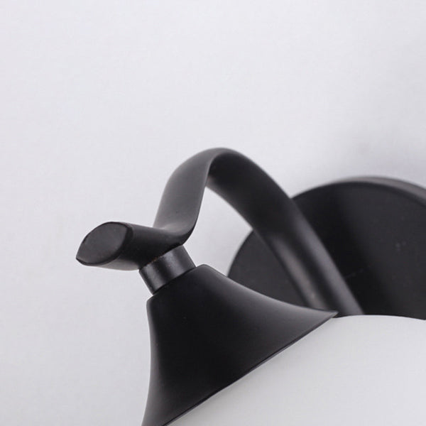 Contemporary Wall Lamp Glass Wall Vanity Lights for Washroom