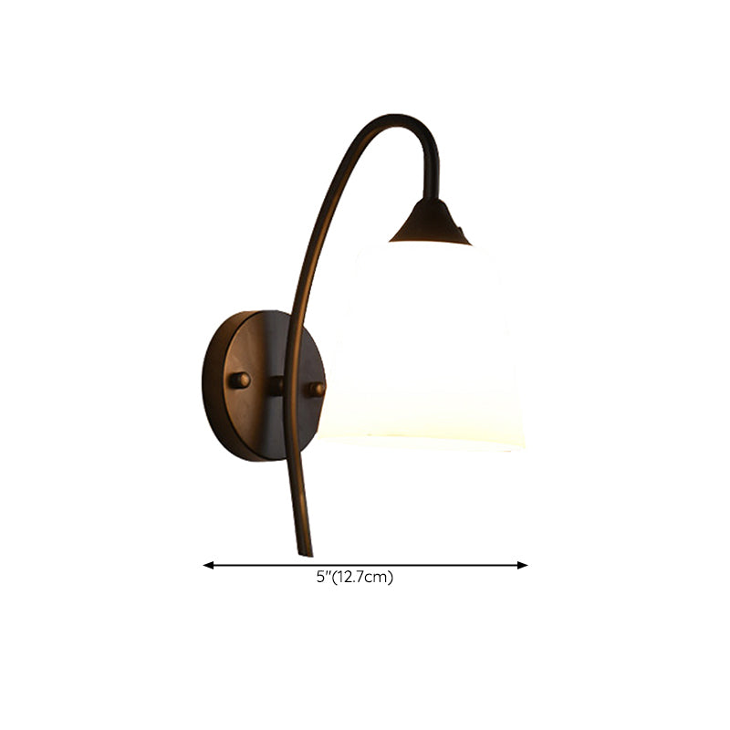 Contemporary Wall Lamp Glass Wall Vanity Lights for Washroom