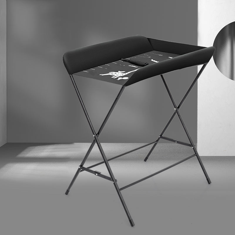 Flat Top Baby Changing Table Portable Changing Table with Safety Rails