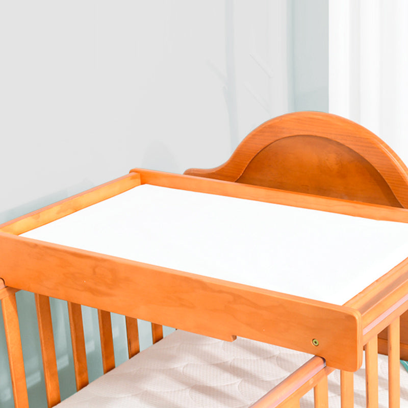 Solid Wood Changing Table Topper Natural Changing Table for Baby