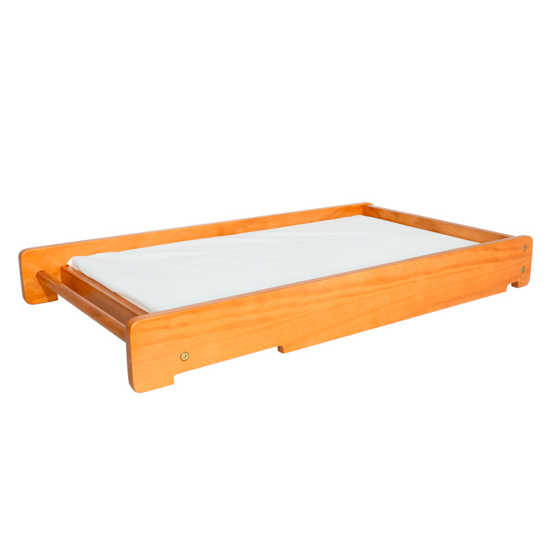 Solid Wood Changing Table Topper Natural Changing Table for Baby