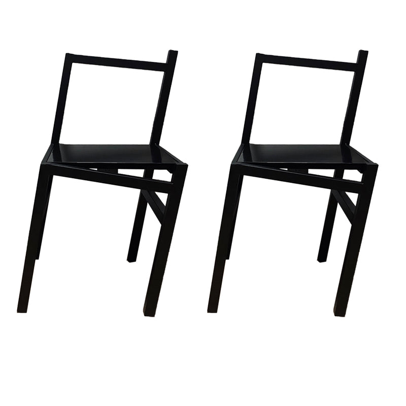 Nordic Style Dining Chairs Solid Wood Dining Chairs for Patio Use