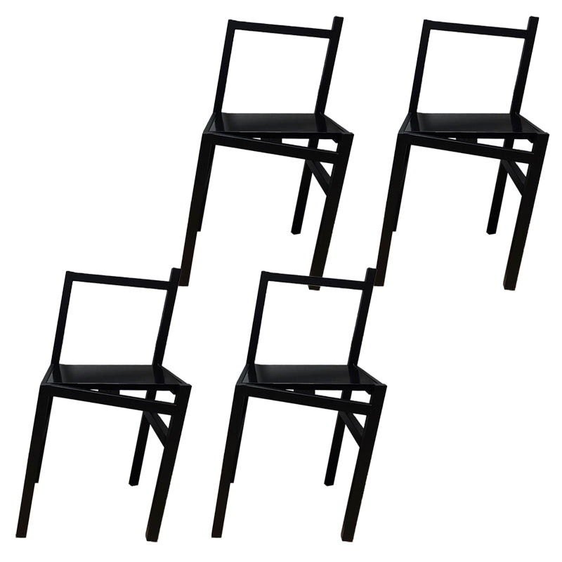 Nordic Style Dining Chairs Solid Wood Dining Chairs for Patio Use