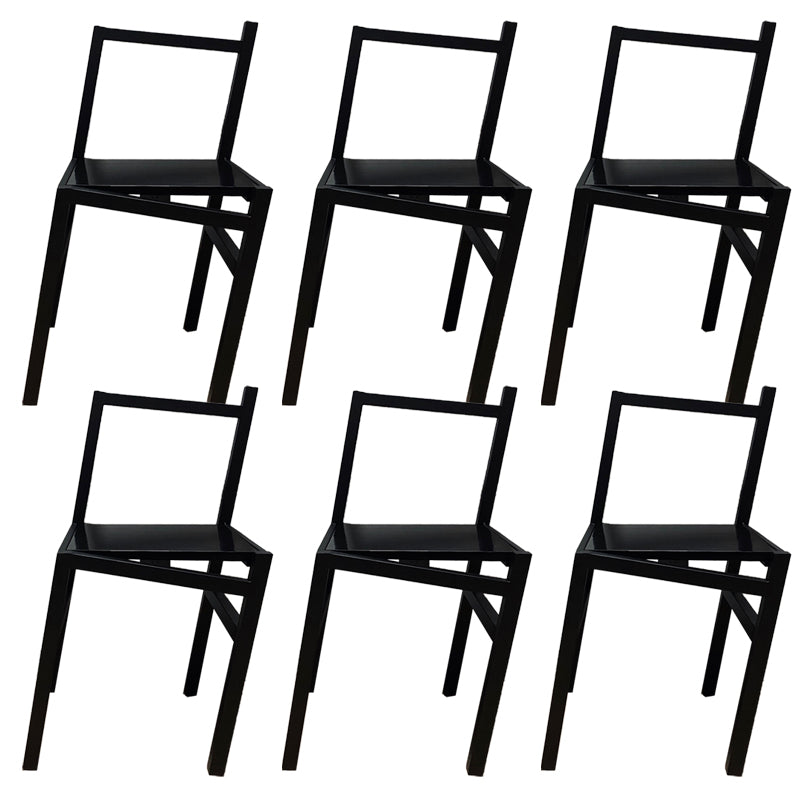 Nordic Style Dining Chairs Solid Wood Dining Chairs for Patio Use