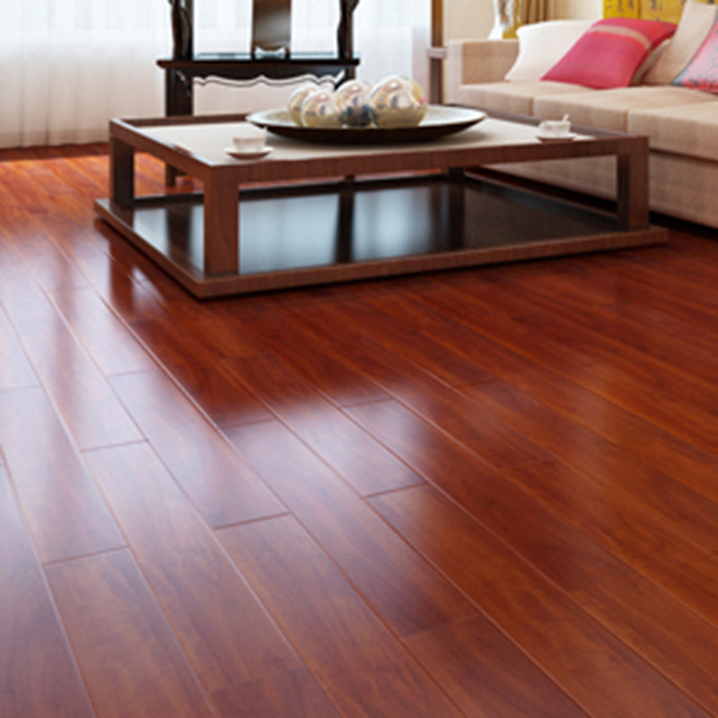 Traditional Wood Flooring Tiles Click-Locking Wire Brushed Flooring Planks