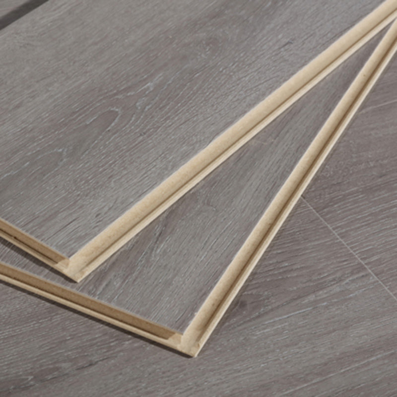 Traditional Wood Flooring Tiles Click-Locking Wire Brushed Flooring Planks