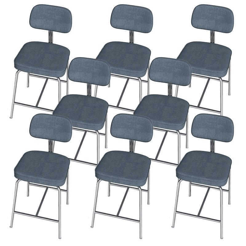 Modern Style Bar Stool Leather Backrest Bar Stools for Dining Room