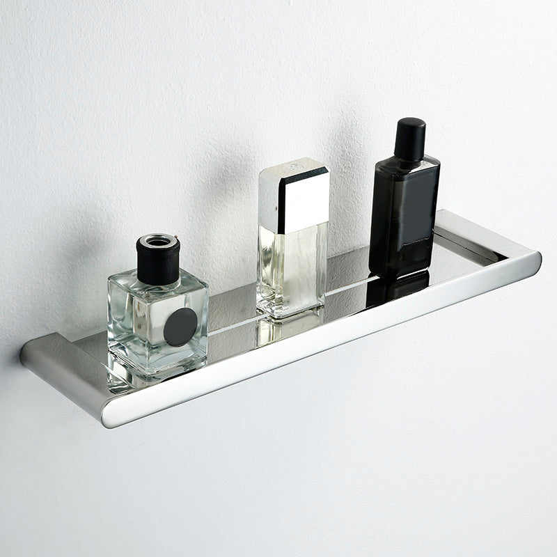 Contemporary Bathroom Accessory As Individual Or As a Set in Silver