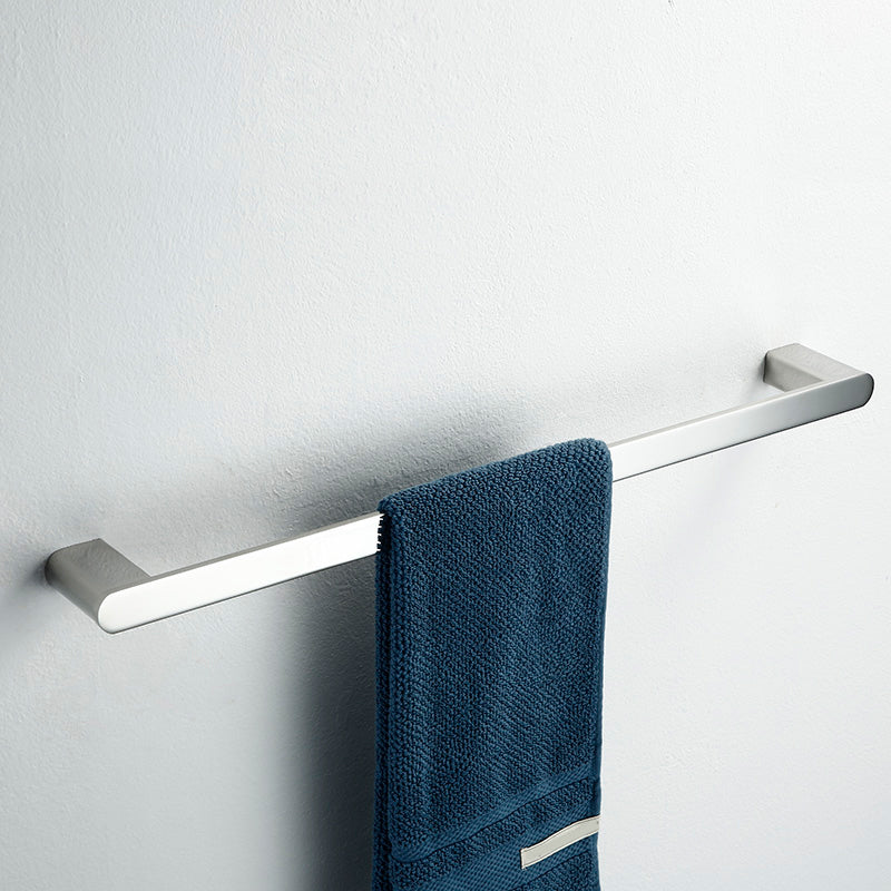 Contemporary Bathroom Accessory As Individual Or As a Set in Silver