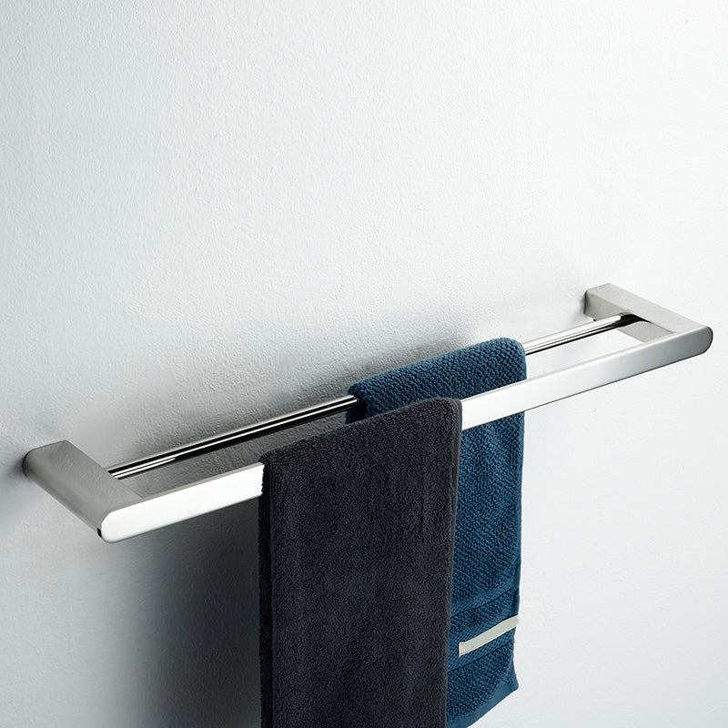 Contemporary Bathroom Accessory As Individual Or As a Set in Silver