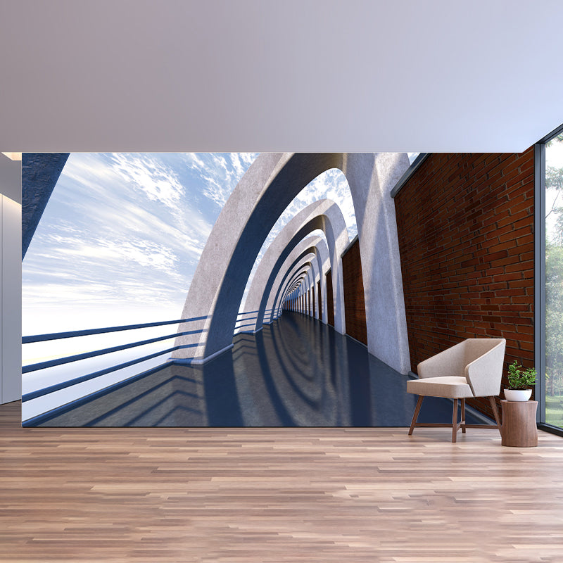 Illustration Mildew Resistant Mural Wallpaper Stereovision Indoor Wall Mural