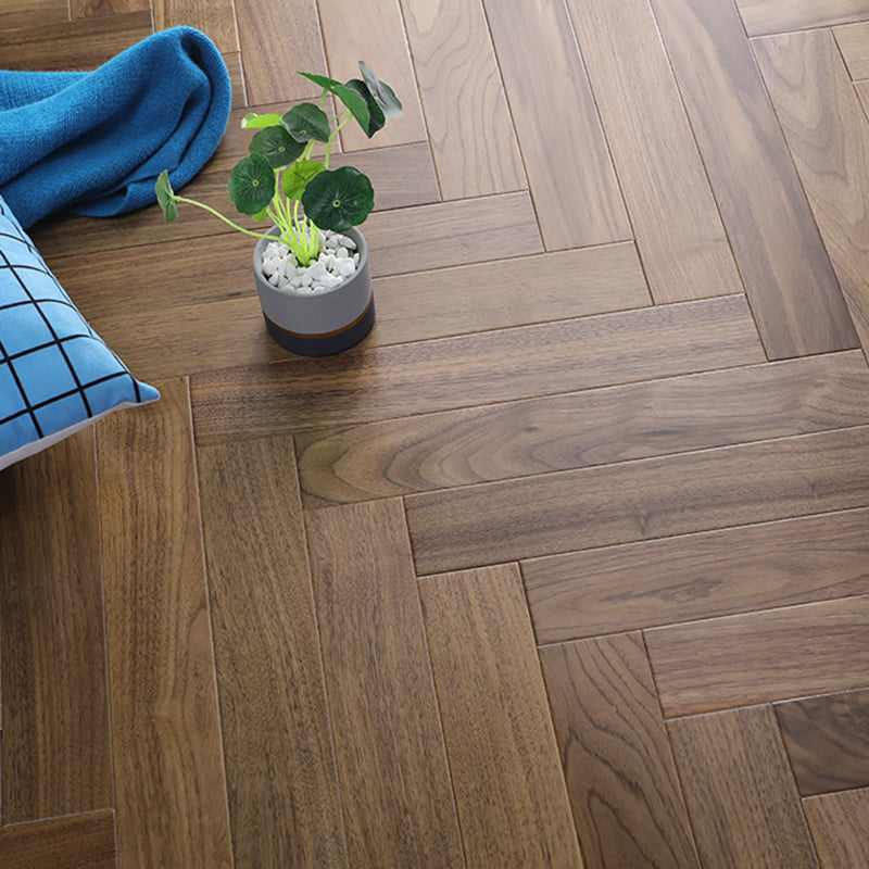 Rectangle Laminate Floor Scratch Resistant Wooden Effect Laminate Floor