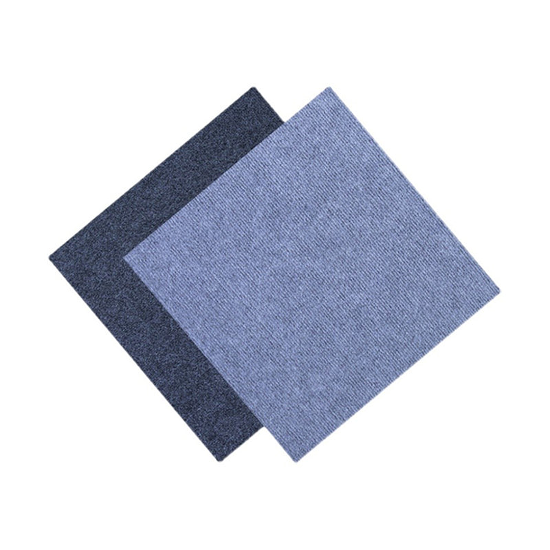 Carpet Tile Non-Skid Fade Resistant Solid Color Self-Stick Peel and Stick Carpet Tiles