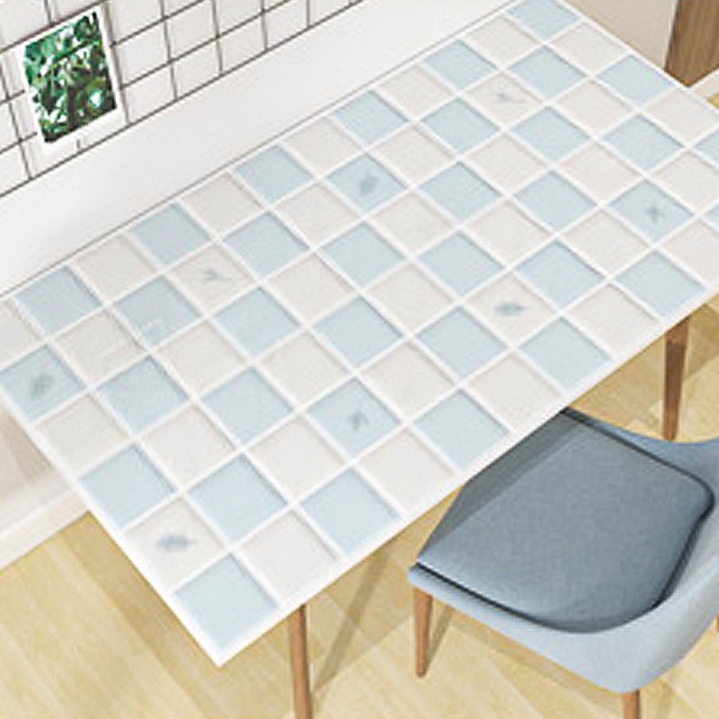 Square Mosaic Peel & Stick Tile Stain Resistant Kitchen Backsplash Tiles