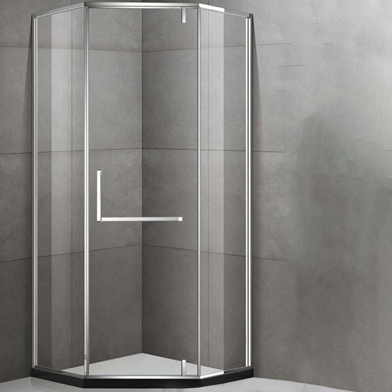 Pivot Framed Shower Bath Door Transparent Tempered Shower Door