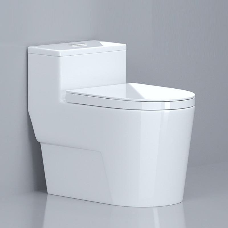 Traditional Floor Mounted Flush Toilet Ceramic Siphon Jet Urine Toilet for Bathroom