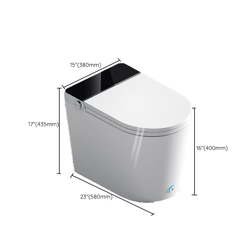 Siphon Jet Porcelain Urine Toilet Floor Mounted Modern Flush Toilet