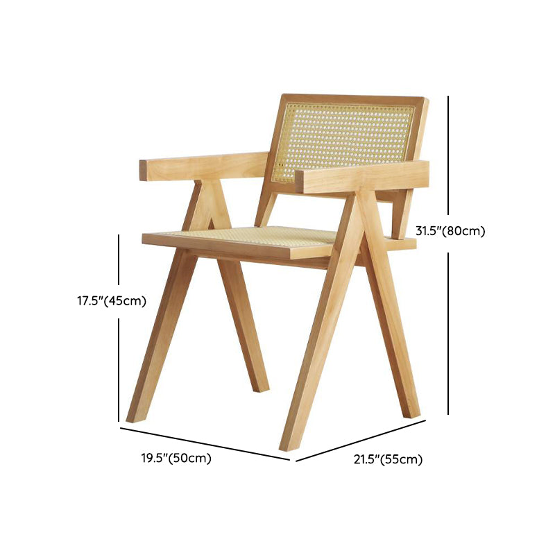 Natural Finish Pine Wood Dining Set 1/2/3/5 Pieces Modern Dinette Set