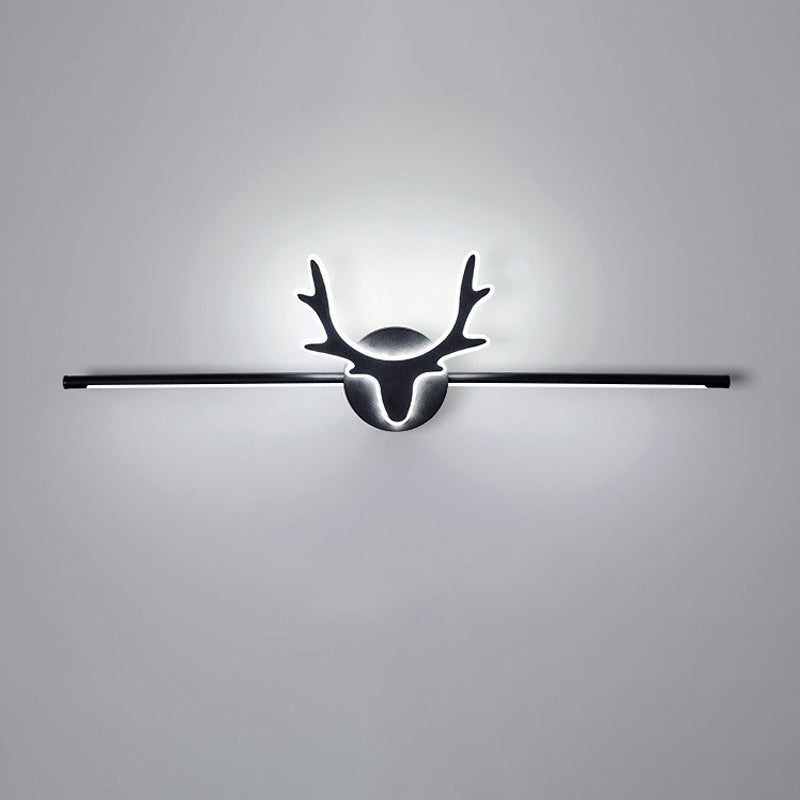 Antlers LED Mirror Front Light Modern Simple Vanity Light with Acrylic Shade for Bathroom
