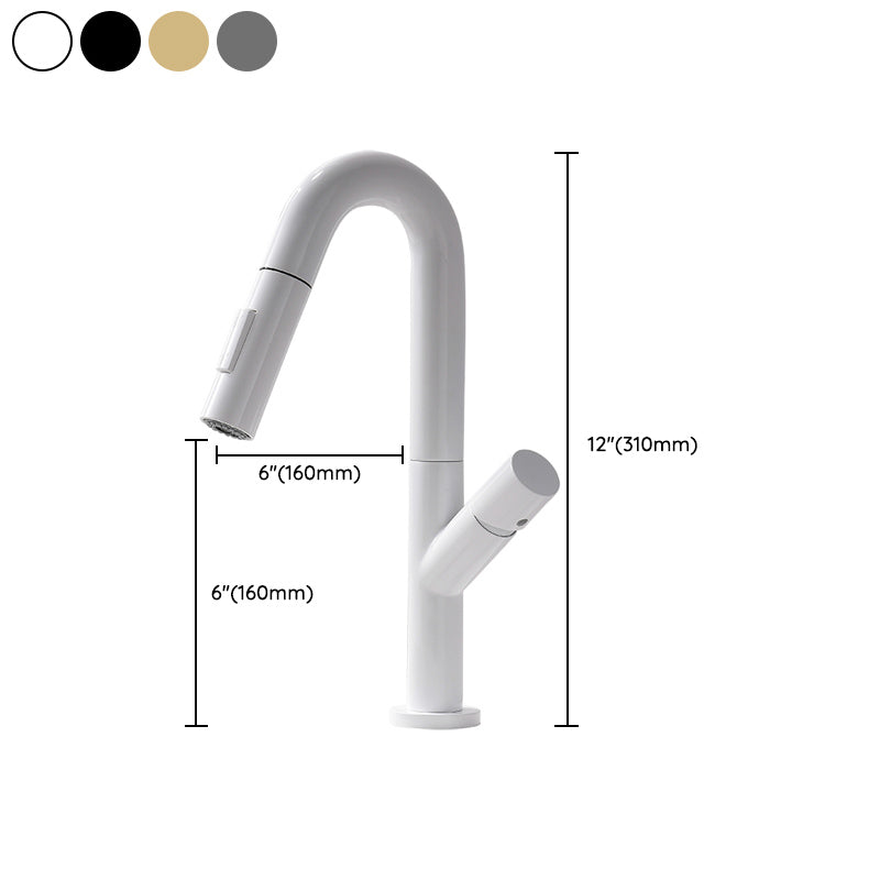 Industrial Wide Spread Bathroom Faucet Circular Lavatory Faucet