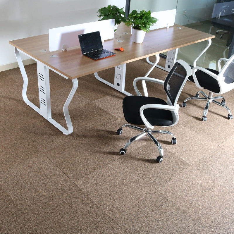 Carpet Tile Non-Skid Fade Resistant Geometry Loose Lay Carpet Tiles