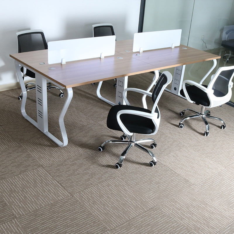 Carpet Tile Non-Skid Fade Resistant Geometry Loose Lay Carpet Tiles