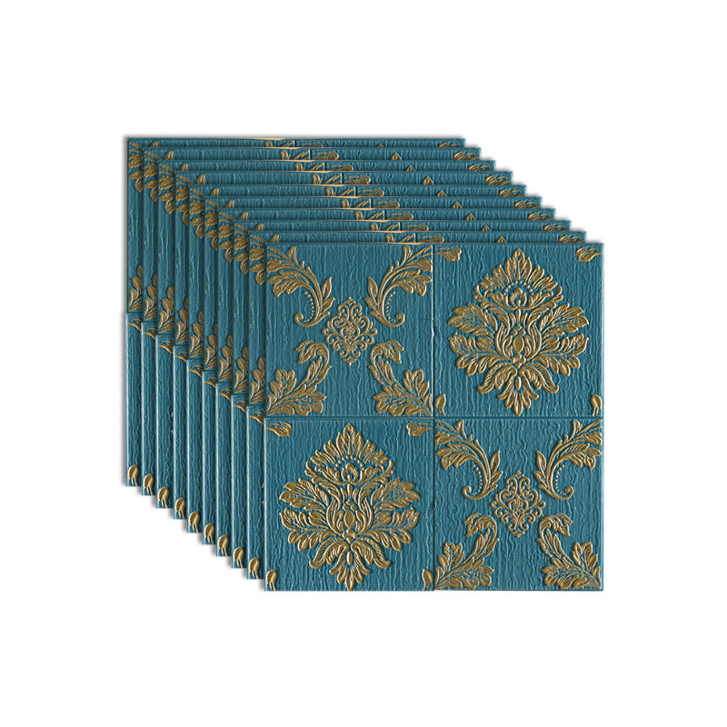 Modern Wall Paneling 3D Print Peel and Stick Waterproof Wall Panel