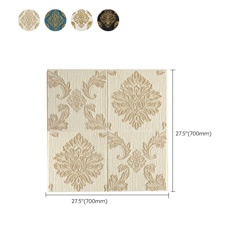 Modern Wall Paneling 3D Print Peel and Stick Waterproof Wall Panel