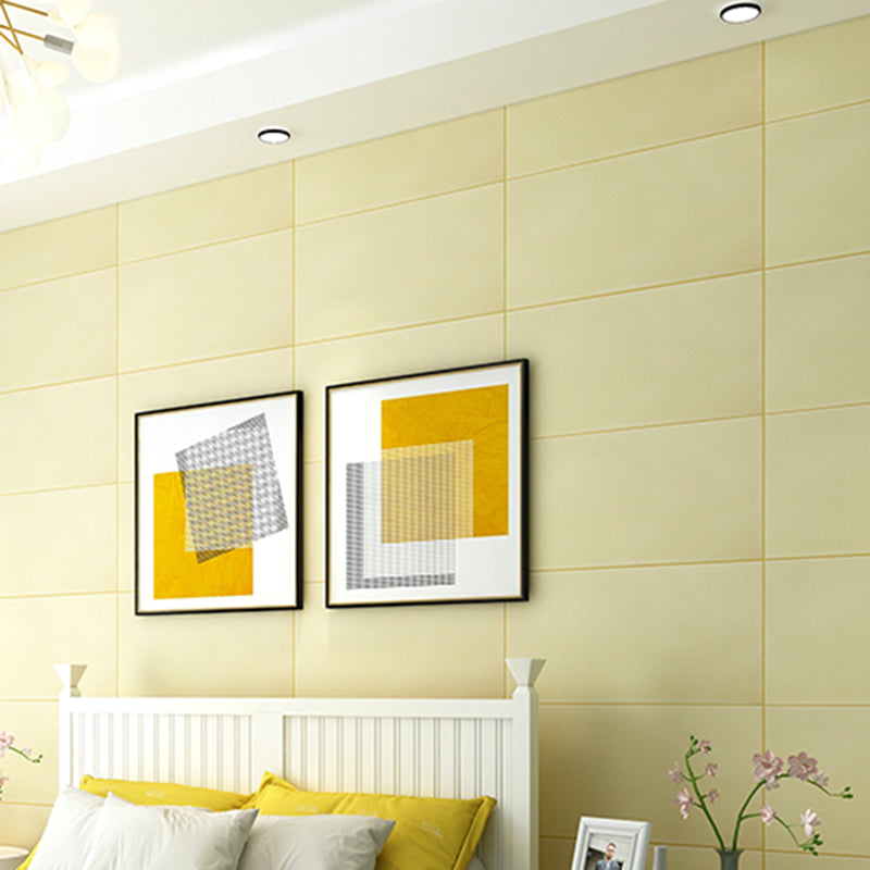 Modern Pearl Wainscoting PVC Foam Wall Access Panel Peel and Stick Wall Tile