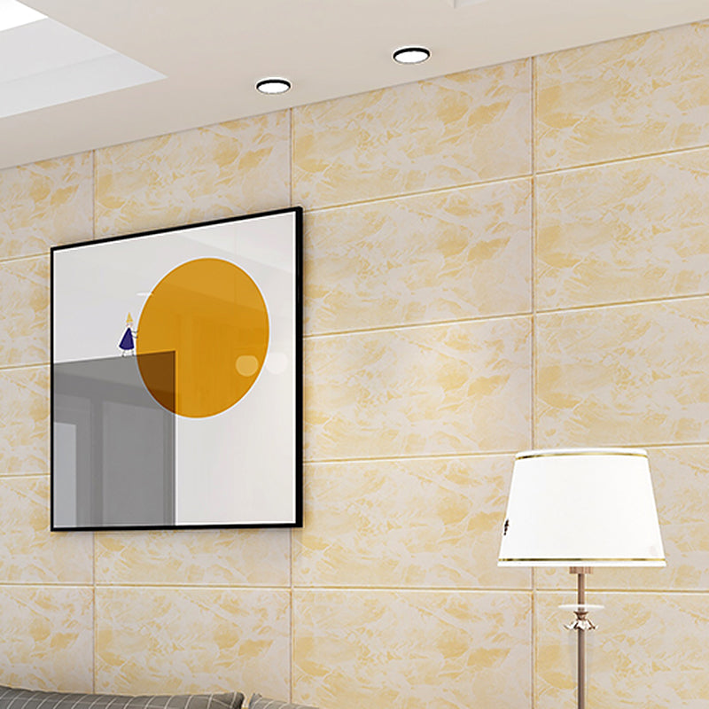 Modern Pearl Wainscoting PVC Foam Wall Access Panel Peel and Stick Wall Tile