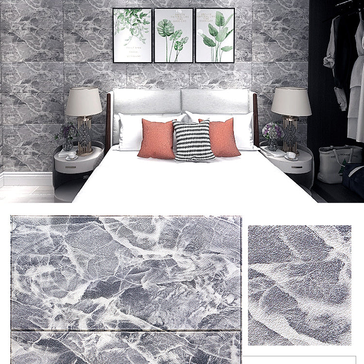 Modern Pearl Wainscoting PVC Foam Wall Access Panel Peel and Stick Wall Tile