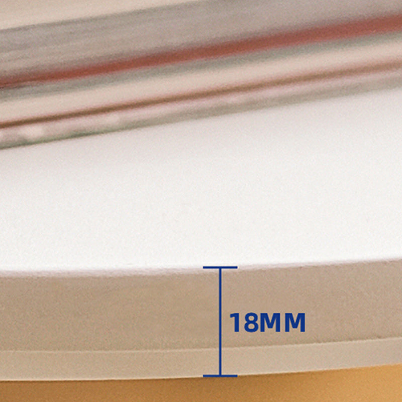 14" Wide Contemporary Corner Table Storage Oval Accent Side Table